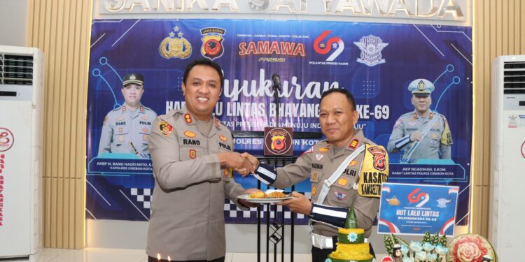 Polres Ciko Gelar Syukuran Hari Lalu Lintas Bhayangkara ke-69