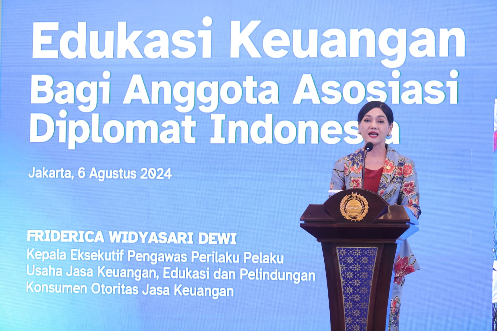 Tingkatkan Literasi Keuangan, OJK Edukasi Diplomat Indonesia