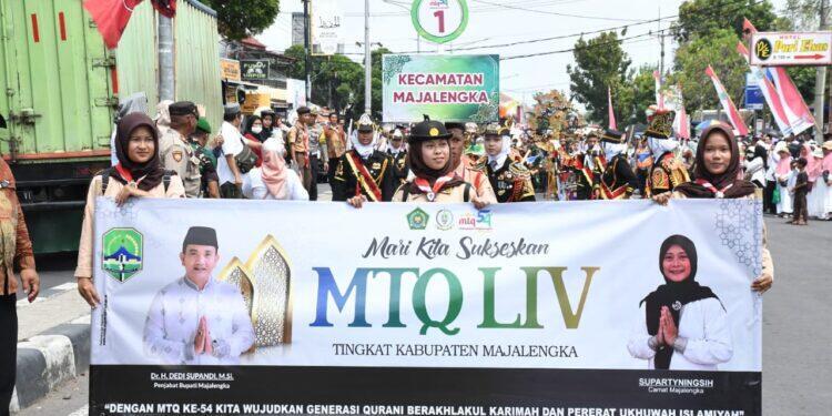 Pj Bupati Buka MTQ ke-54 Tingkat Kabupaten Majalengka