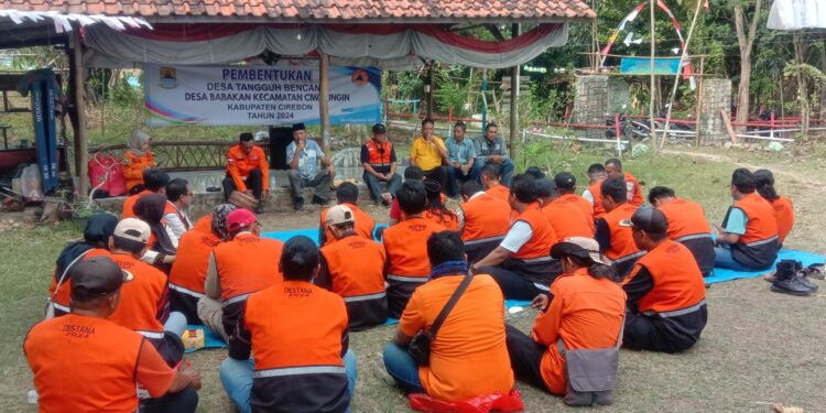 Desa Babakan Ciwaringin Dibentuk Sebagai Desa Tangguh Bencana