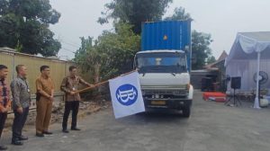 BI Cirebon Lepas Ekspor Mebel di Tengah Proteksionis Perdagangan Global