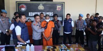Rumah Kos Jadi Tempat Produksi Narkoba Sintetis Digerebek Polisi, 2 Tersangka Ditangkap