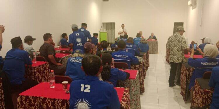 Kader PAN Kabupaten Cirebon Harus Solid Menangkan Paslon RAHIM