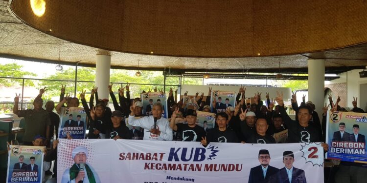 Sahabat Kang Ujang Bustomi Deklarasi Dukung Paslon BERIMAN