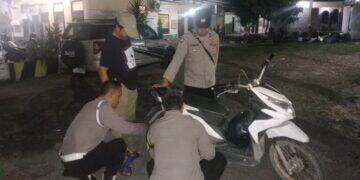 Polsek Dukupuntang Tindak Pengendara Gunakan Knalpot Bising