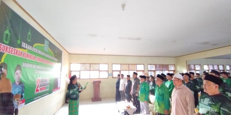 Gus Muda Pimpinan Pesantren Se Kabupaten Kuningan Dukung Ridho-Kamdan