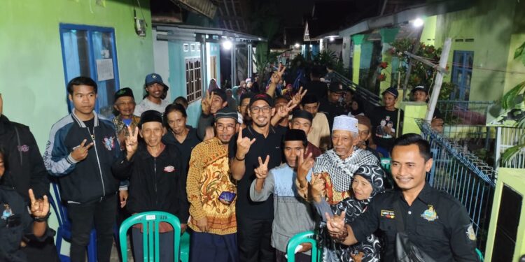 Warga Gereba Curhat ke Ridho Ingin Pembangunan Jalan Irigasi