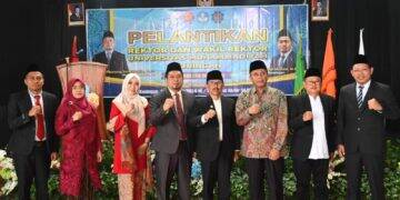 Wawang Dilantik Jadi Rektor Universitas Muhammadiyah Kuningan