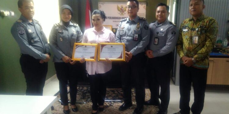 KPAID Cirebon Raih Dua Penghargaan dari Kemenkum HAM