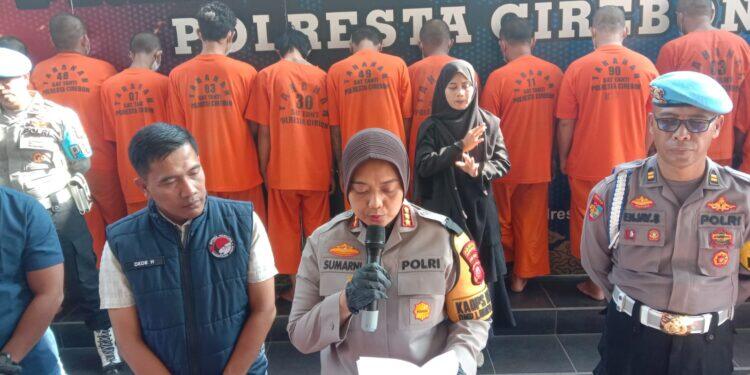 Polresta Cirebon Ringkus Pengedar Narkoba di Wilayah Mundu