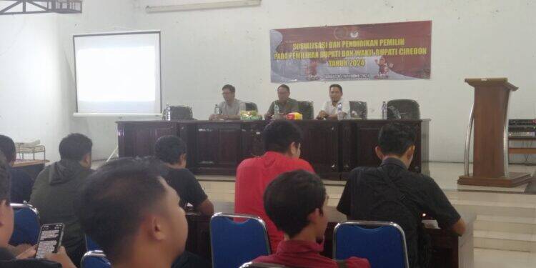 PWI Bersama KPU Kabupaten Cirebon Gelar Sosialisasi dan Pendidikan Pemilih untuk Pilbup 2024