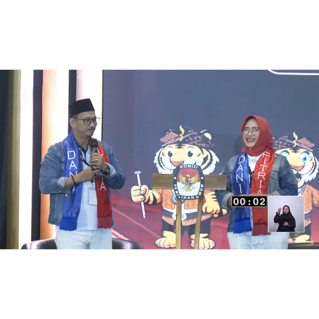 ARFI Institut: Dani - Fitria Mendominasi Debat Kedua