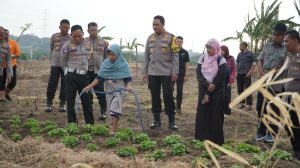 Polres Ciko Dukung Program Ketahanan Pangan