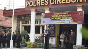 Polres Cirebon Kota Gelar Upacara Hari Pahlawan