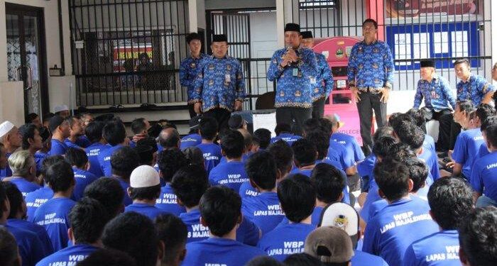 Kalapas Majalengka Ajak Warga Binaan Aktif Jaga Ketertiban