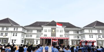 Lapang Setda Kuningan Baru Jadi Tempat Upacara Hari Pahlawan