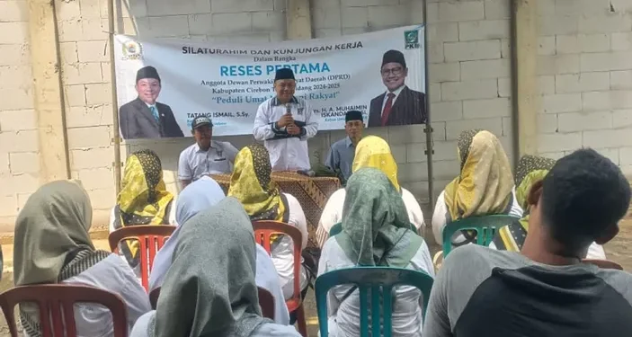 Ketua Fraksi PKB DPRD Kabupaten Cirebon Serap Aspirasi Pelaku UMKM di Desa Karangwangi