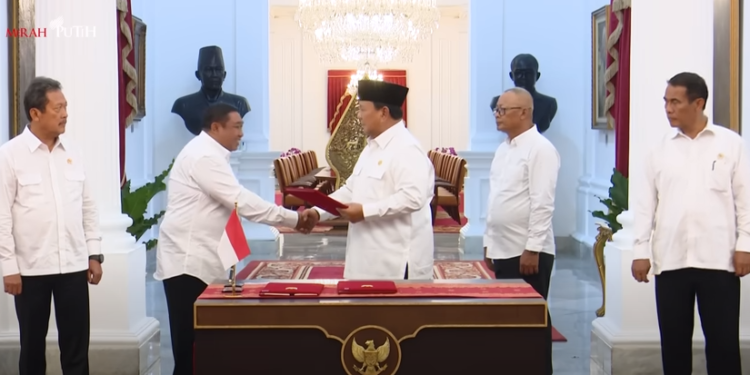 Presiden Prabowo Tandatangani PP Tentang Penghapusan Piutang Macet UMKM