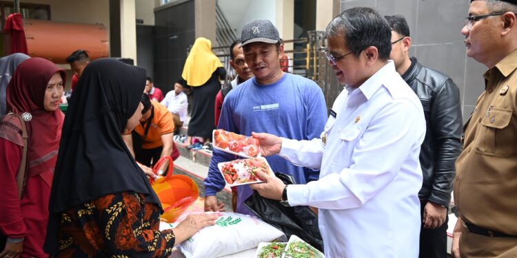 Jelang Nataru, Diskatan Rajin Gelar Gerakan Pangan Murah