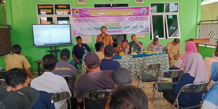 Musdes Pakusamben Sepakati Pembangunan Kandang Komunal