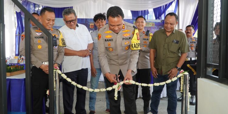 Polres Ciko Resmikan Pos Turjawali dan Pos Polisi Rest Area Tol Palikanci