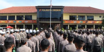 Ciptakan Suasana Harmonis di Lingkungan Kepolisian, Polresta Cirebon Bacakan Asmaul Husna Usai Apel Pagi