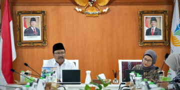 Bertemu Mensos, Bupati Nina Dorong Percepatan Pembangunan Kampung Nelayan Eretan Kulon