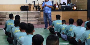 Pembinaan Pelaku Tawuran, Polresta Cirebon Diajak Keliling Blok Hunian Lapas Narkotika