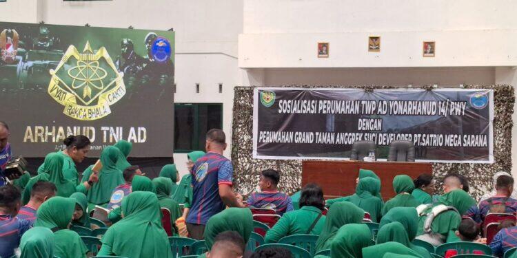 Developer Grand Taman Anggrek Suci Jalin Kerjasama Penyediaan Rumah Prajurit TNI AD