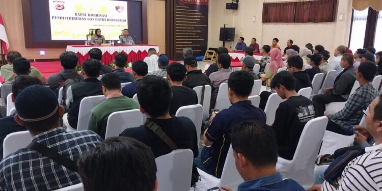 Kumpulkan Pangkalan Gas, Kapolresta Cirebon Minta Penyaluran Jangan Dihambat