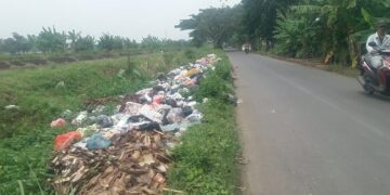 Gundukan Sampah Liar Kian Menggunung di Kecamatan Kaliwedi