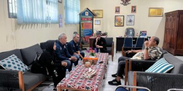 Pengcab Sosialisasikan Olahraga Hapkido ke Siswa SMPN 1 Sumber