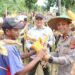 Kolaborasi Ketahanan Pangan, Polres Bareng Diskatan Panen Jagung