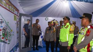 Kapolda Jabar Tinjau Pos Terpadu Hingga Pos Pelayanan di Kabupaten Cirebon