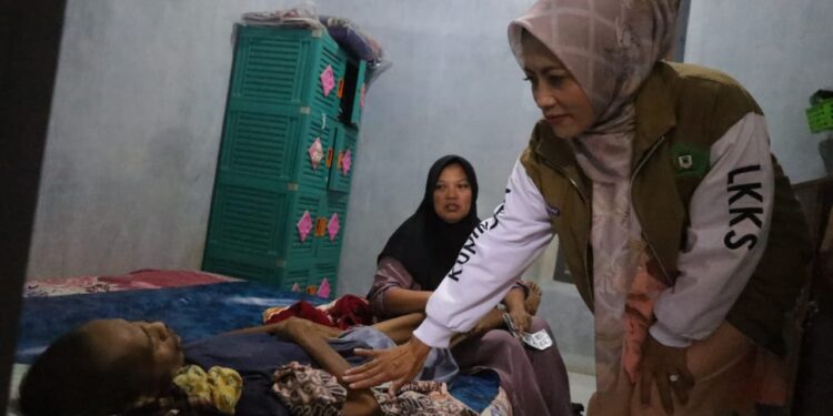 Ada Warga Menderita Kanker Rahang, LKKS Bergerak