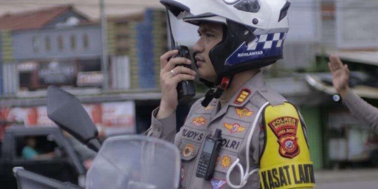 Pastikan Aman dan Lancar, Kasat Lantas Polres Majalengka Cek Jalur Mudik 