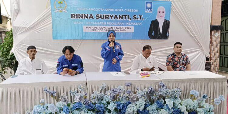 Reses, Rinna Suryanti Serap Aspirasi Warga Pekalangan