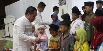 Pertamina EP Area Jawa Bagian Barat Berbagi dengan Anak Yatim dan Duafa