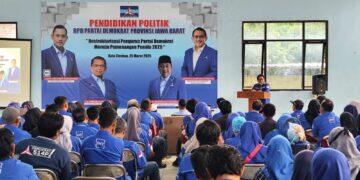 Motivasi Kader Terus Berjuang Bersama Rakyat, DPD Demokrat Jabar Gelar Dikpol di Kota Cirebon 