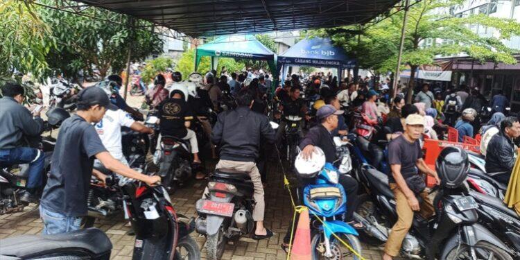 Di Hari ke-17, Samsat Majalengka Raup Rp6,7 Miliar dari Pemutihan Pajak Kendaraan