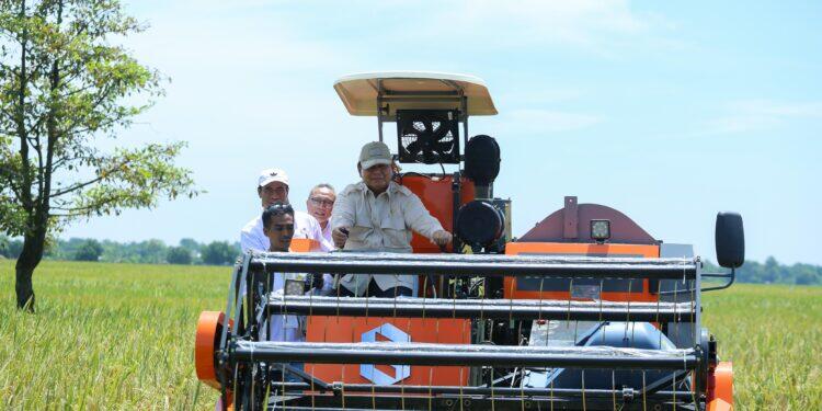 Pimpin Panen Serentak di 14 Provinsi, Presiden Prabowo: Petani Adalah Pahlawan Bangsa