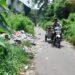 Pasca Lebaran, Gunungan Sampah Liar di Terowongan Tol Megu Semakin Melebar