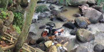 Warga Desa Dawuan Jadi Korban Laka Tunggal, Motor dan Jenazahnya Ditemukan Tercebur ke Sungai
