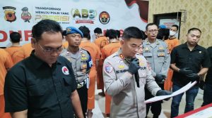 Sebulan, Polres Ciko Ungkap 18 Kasus Narkoba, 26 Tersangka Diamankan