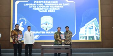 Berturut-turut, 12 Kali Pemkab Majalengka Raih Opini WTP