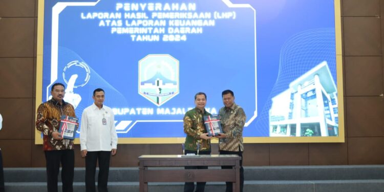 Berturut-turut, 12 Kali Pemkab Majalengka Raih Opini WTP