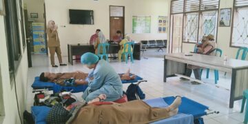 Kecamatan Plered Gelar Donor Darah, 35 Kantong Darah Terkumpul