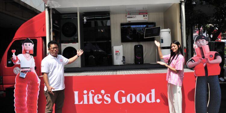 Kampanyekan Produk Premium, LG Life’s Good Truck Sapa Warga Bandung