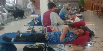 SMAN 1 Babakan Rutin Gelar Donor Darah