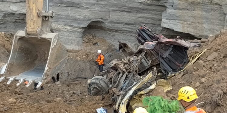 Eks Galian C Argasunya Telan Korban, Kakak Beradik Pengangkut Pasir Tewas Tertimbun